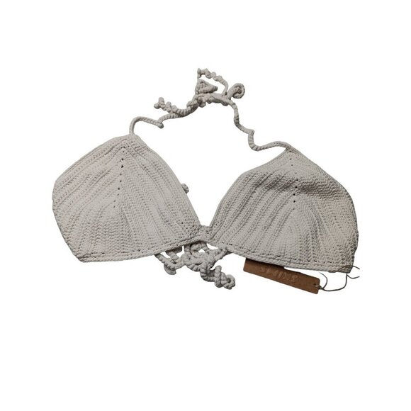 New with tags Skims Crochet Swim Triangle Bikini Top Size 4X in Marble - Picture 6 of 10